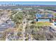 An aerial view of the house and surrounding neighborhood at 1385 Benteen Se Way, Atlanta, GA 30315