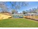 Large backyard with a well-maintained lawn and new fencing at 1385 Benteen Se Way, Atlanta, GA 30315