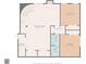 Basement floor plan featuring recreation room, bedrooms, storage, and bathrooms at 1724 Ridge Valley Nw Ct, Atlanta, GA 30327