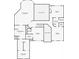 Upstairs floor plan of home showing all bedrooms and bathrooms with closet space at 981 Cranbrook Glen Ln, Snellville, GA 30078