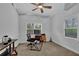 Office space filled with natural light, perfect for a home office at 5355 Avonshire Ln, Cumming, GA 30040