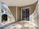 Charming patio with concrete foundation and access to a sliding glass door at 3465 Maple Valley Dr, Cumming, GA 30040