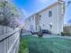 Spacious backyard with a paver patio and outdoor seating, perfect for enjoying the outdoors at 3822 Harris Nw Blvd, Kennesaw, GA 30144