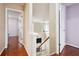 Upstairs hallway with view into bedroom at 810 Abbotts Mill Ct # 83, Duluth, GA 30097