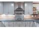 Modern kitchen featuring updated cabinets, stainless steel appliances, and ample storage at 363 Wilcrest Dr, Lawrenceville, GA 30044