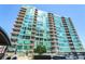 Stunning high-rise with floor-to-ceiling windows and private balconies offering panoramic city views at 943 Peachtree Ne St # 1003, Atlanta, GA 30309