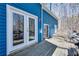 Spacious deck with a grill, outdoor seating, and seamless access to the indoors via french doors at 2970 Oxford Rd, Atlanta, GA 30349