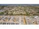 Wide aerial shot of the residential community, showcasing neighborhood layout and green spaces at 2121 Hempstead Ct, Snellville, GA 30078