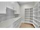 Pantry with ample shelving and countertop space at 123 Candler Loop, Acworth, GA 30101