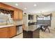 Spacious kitchen with a center island, stainless steel appliances, and a dining nook at 1566 Arden Sw Dr, Marietta, GA 30008