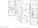 Detailed floor plan showcasing the layout of the home, including bedrooms, bathrooms, kitchen, and living room at 2121 Whitekirk Nw St, Kennesaw, GA 30152