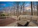 A cozy outdoor deck is furnished with an outdoor couch and provides a relaxing space at 3967 Bellingrath Main Nw, Kennesaw, GA 30144