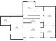 Spacious first floor plan layout with living room, kitchen, dining area, and more at 3967 Bellingrath Main Nw, Kennesaw, GA 30144