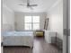 Cozy bedroom with a large window and neutral tones offers a relaxing atmosphere at 400 17Th Nw St # 2218, Atlanta, GA 30363