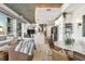 Open-concept living space with a combined kitchen, dining, and living area and city views at 923 Peachtree Ne St # 939, Atlanta, GA 30309