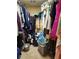 Walk-in closet with plenty of hanging space and storage options for organization at , Stone Mountain, GA 30087