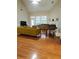 Spacious living area with hardwood floors and large windows allowing natural light at , Stone Mountain, GA 30087