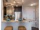Well-lit kitchen with stainless steel appliances, granite countertops, and breakfast bar seating at 1101 Juniper Ne St # 612, Atlanta, GA 30309