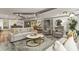 Inviting living room with stylish furniture and decor at 1101 Juniper Ne St # 612, Atlanta, GA 30309