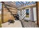View of patio and pergola with seating and grill for outdoor enjoyment at 4419 White Rd, Douglasville, GA 30135