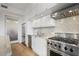 Contemporary kitchen featuring stainless steel appliances, granite countertops, and ample cabinetry at 1820 Peachtree Nw St # 303, Atlanta, GA 30309