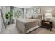 Well-lit bedroom with a window, neutral walls, and plush bedding complemented by stylish nightstands at 2272 Jamin Bnd # 13, Lithonia, GA 30058