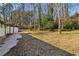 The backyard is spacious and features a large grassy area at 4378 Glenwood Pkwy, Decatur, GA 30032