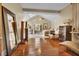 Luxurious main bedroom with hardwood floors, a skylight, and ample space for relaxation at 561 Culberson Sw St, Atlanta, GA 30310