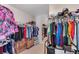 Walk-in closet with clothing racks and shelves at 1050 Sunny Field Ct, Lawrenceville, GA 30043
