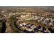 Aerial view of the community shows easy access to local roads in a lovely neighborhood at 1560 Baygreen Rd, Suwanee, GA 30024