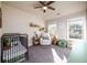 Charming room with stylish design, neutral paint, and carpet flooring at 1560 Baygreen Rd, Suwanee, GA 30024