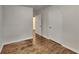 Bedroom featuring hardwood floors, neutral paint, and closet at 1735 W Austin Rd, Decatur, GA 30032