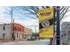 City of Lithonia welcome sign with a view of the downtown buildings at 5897 Mattan Trl # 67, Lithonia, GA 30058