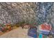 View of attic space with carpeted floor, sloped roof, and plenty of storage at 802 Sugar Creek Se Dr, Conyers, GA 30094