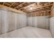 Large concrete basement with partial insulation and framing at 3298 Rangers Gate, Marietta, GA 30062