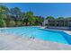 Community pool is perfect for enjoying hot days and outdoor recreation at 3590 Lester Sw Ct, Lilburn, GA 30047