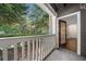 Welcoming patio with natural views, creating a peaceful outdoor space at 112 Bentley Pl, Tucker, GA 30084