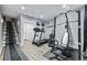 The basement has a workout area, the staircase, and luxury vinyl plank floor at 503 Mcwilliams Se Rd, Atlanta, GA 30315