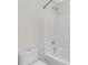 Clean bathroom showing the shower and toilet areas at 3485 Walnut Rdg, Atlanta, GA 30349