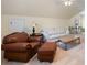 Cozy bonus room features plush seating, ideal for lounging and enjoying the home's entertainment area at 12680 Old Surrey Pl, Roswell, GA 30075