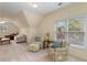 Bright bonus room with neutral carpet and comfortable seating, perfect for relaxation and recreation at 12680 Old Surrey Pl, Roswell, GA 30075