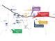 Community map highlighting key locations such as schools, parks, and shopping centers at 13567 Tolstoy Drive, Covington, GA 30014