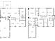 Detailed floor plans showcase a kitchen, living room, dining room, bedrooms, and garage layout at 3740 Williams Point Dr, Cumming, GA 30028