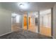 Spacious finished basement with carpet and hardwood, perfect for recreation or storage at 2025 Fairway Crossing Dr, Woodstock, GA 30188