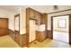 The dining area includes built-in cabinets and opens to another room at 1420 Stephenson Rd, Lithonia, GA 30058
