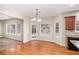 Sunny breakfast nook with a door to the patio and abundant windows for natural light and backyard views at 2134 Shropshire Se Ln, Atlanta, GA 30316