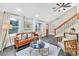 Comfortable living area featuring a bright interior, modern furniture, and natural lighting at 3637 Elm St, Atlanta, GA 30354