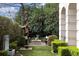 Lush garden showcases manicured landscaping, modern art, and green spaces, creating a serene outdoor retreat at 2440 Peachtree Nw Rd # 1, Atlanta, GA 30305