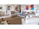 Bright and airy living room with open layout and upscale furniture at 2440 Peachtree Nw Rd # 1, Atlanta, GA 30305