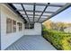 The wooden deck has a partially covered area, offering shade for outdoor enjoyment at 3550 Lakeheath Dr, Cumming, GA 30041